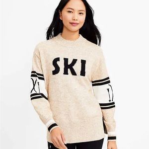 Lou & Grey LOFT Ski sweater medium EUC